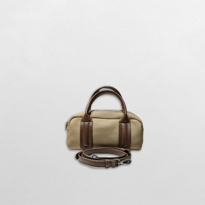 Liten skulderveske i ekte skinn for damer