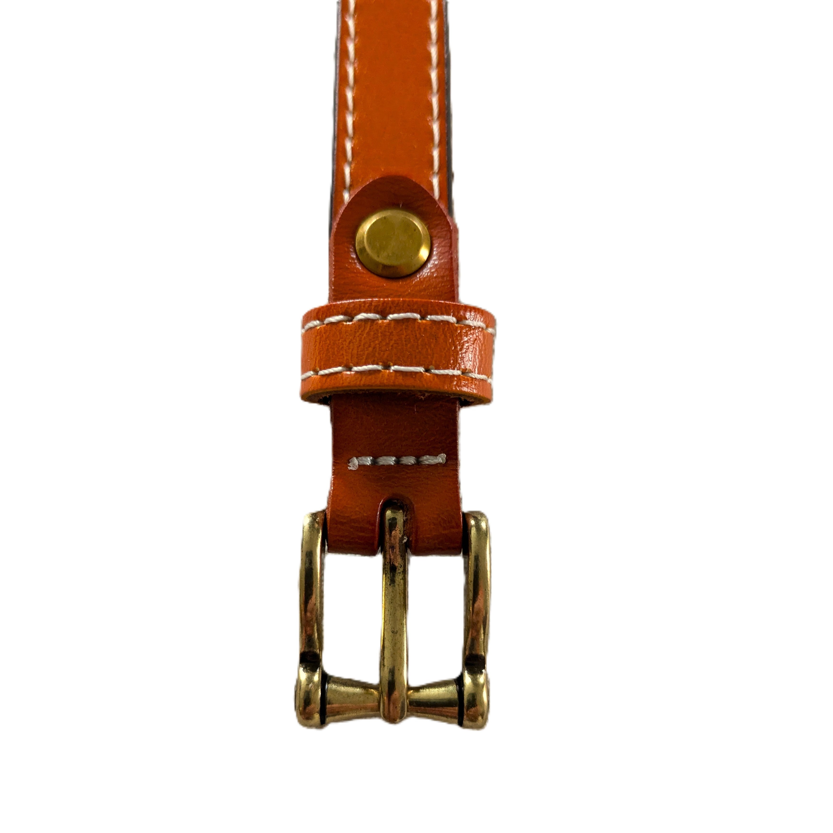 Brunt Skinnbelte til Dame – Elegant & Tidløst