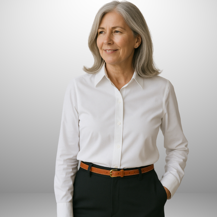 Brunt Skinnbelte til Dame – Elegant & Tidløst