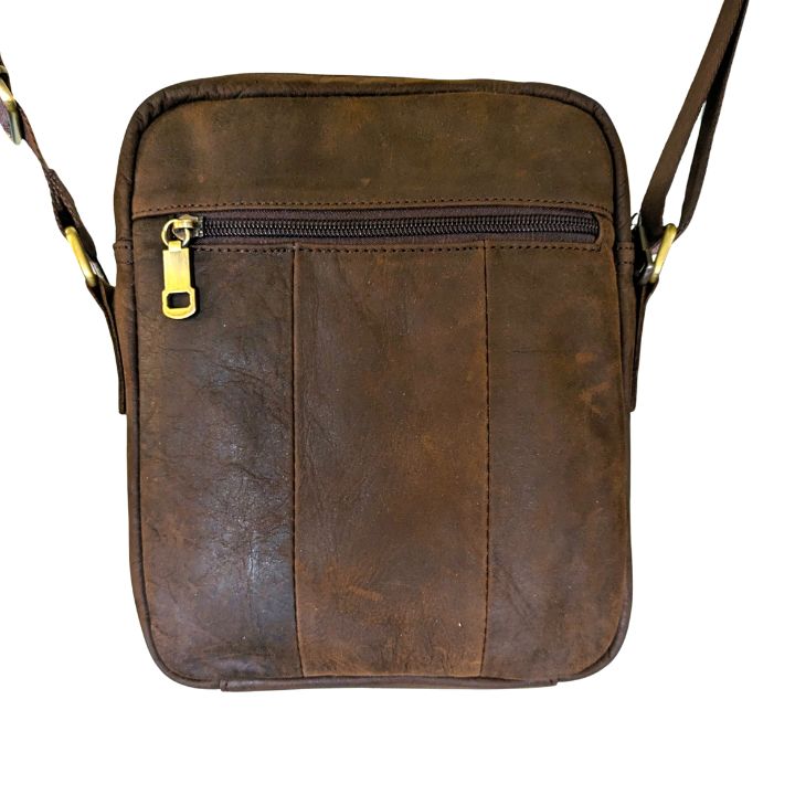 Pegaso D'Oro Skulderveske i Skinn – Allsidig Eleganse for Ham og Henne