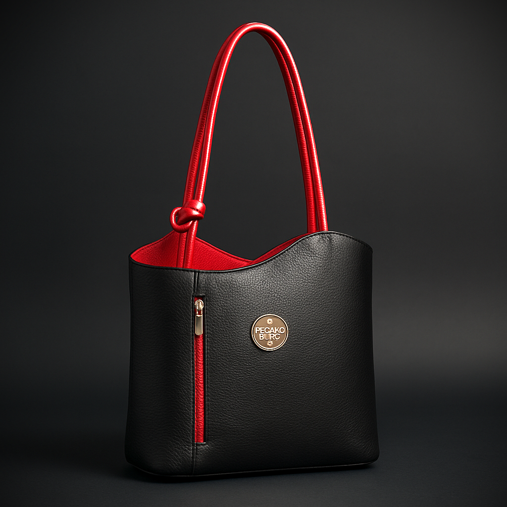 Pegaso D’Oro Black Line – Skinnveske med ryggsekkfunksjon