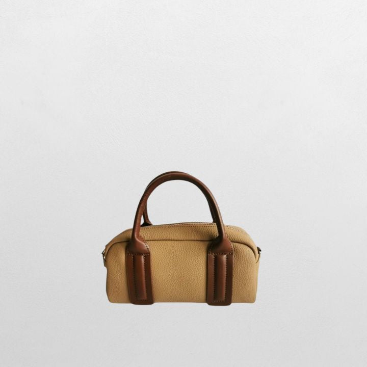 Liten skulderveske i ekte skinn for damer