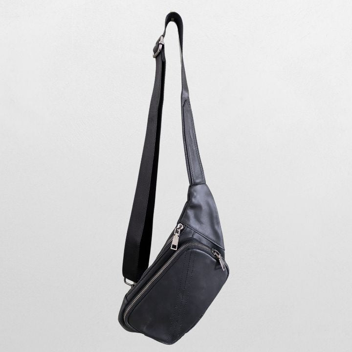 Skulderveske i Mykt Skinn – Crossbody Modell - Gratis Frakt