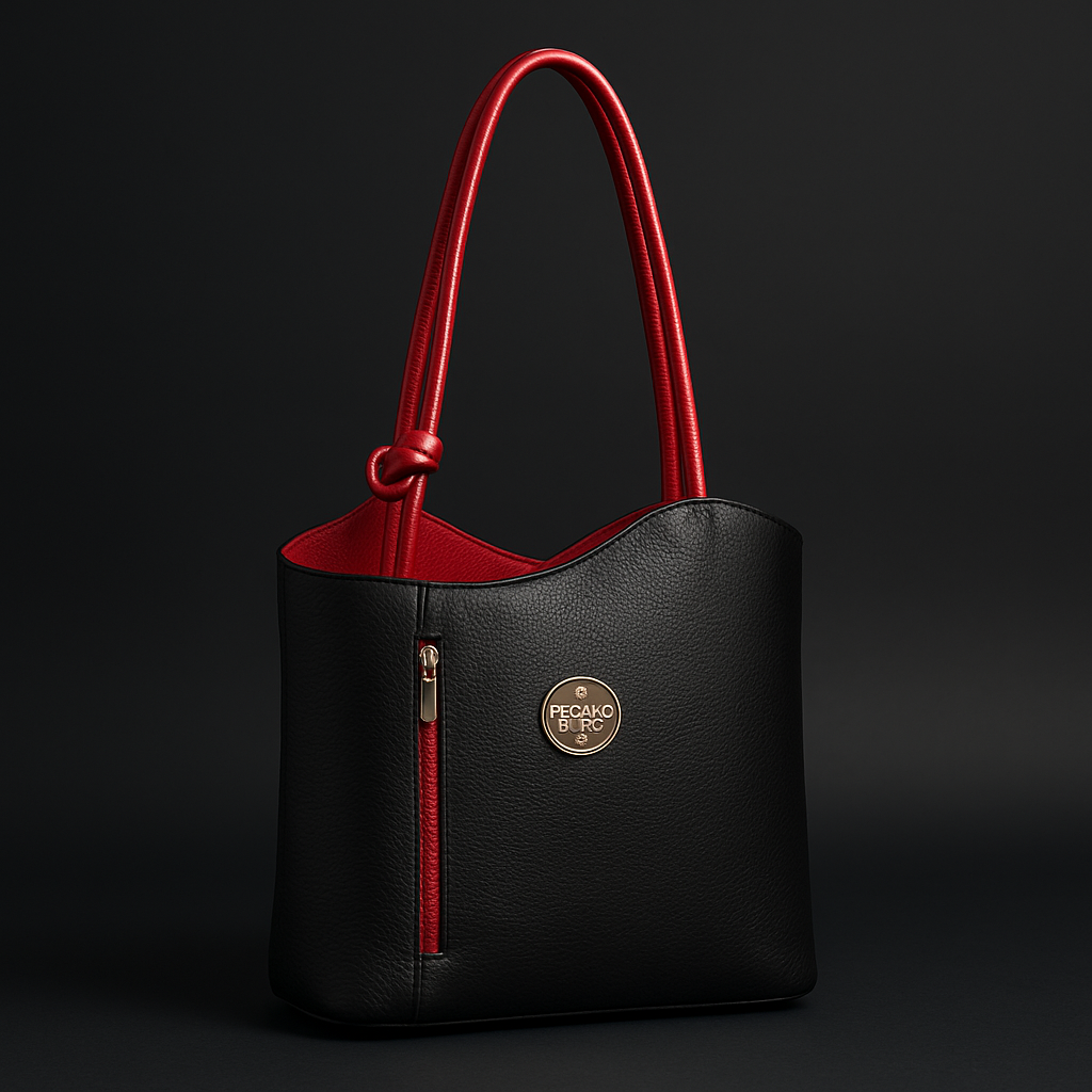 Pegaso D’Oro Black Line – Skinnveske med ryggsekkfunksjon